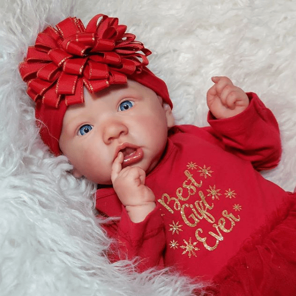 12" Realistic Lifelike Weighted Reborn Baby Doll-Real Life Silicone Baby Best Kids Gift Lyra by Creativegiftss® Exclusively 2022 -Creativegiftss® - [product_tag]
