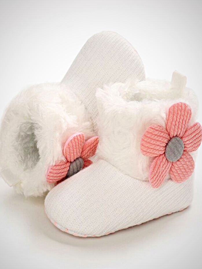 Baby Little Floral Booties、、sdecorshop