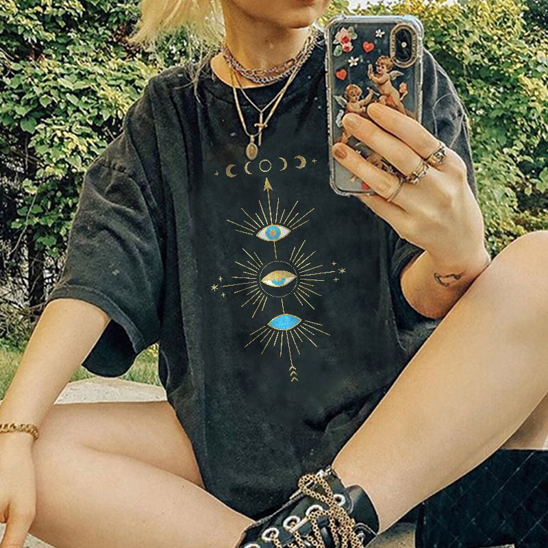   Eye And Moon Women's T-shirt - Neojana