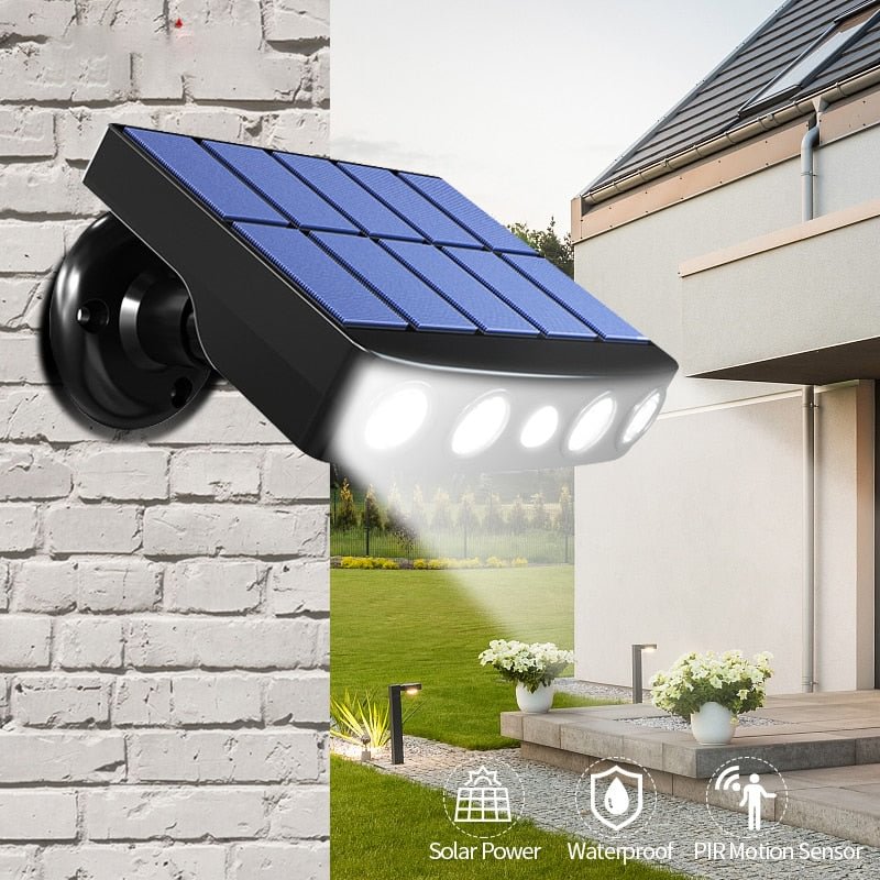 Powerful Solar Powered Led Wall Light - vzzhome