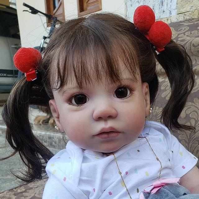 Realistic Lifelike Toddlers 20'' Truly Aurora Reborn Baby Doll Girl, Birthday Present 2022 -Creativegiftss® - [product_tag]
