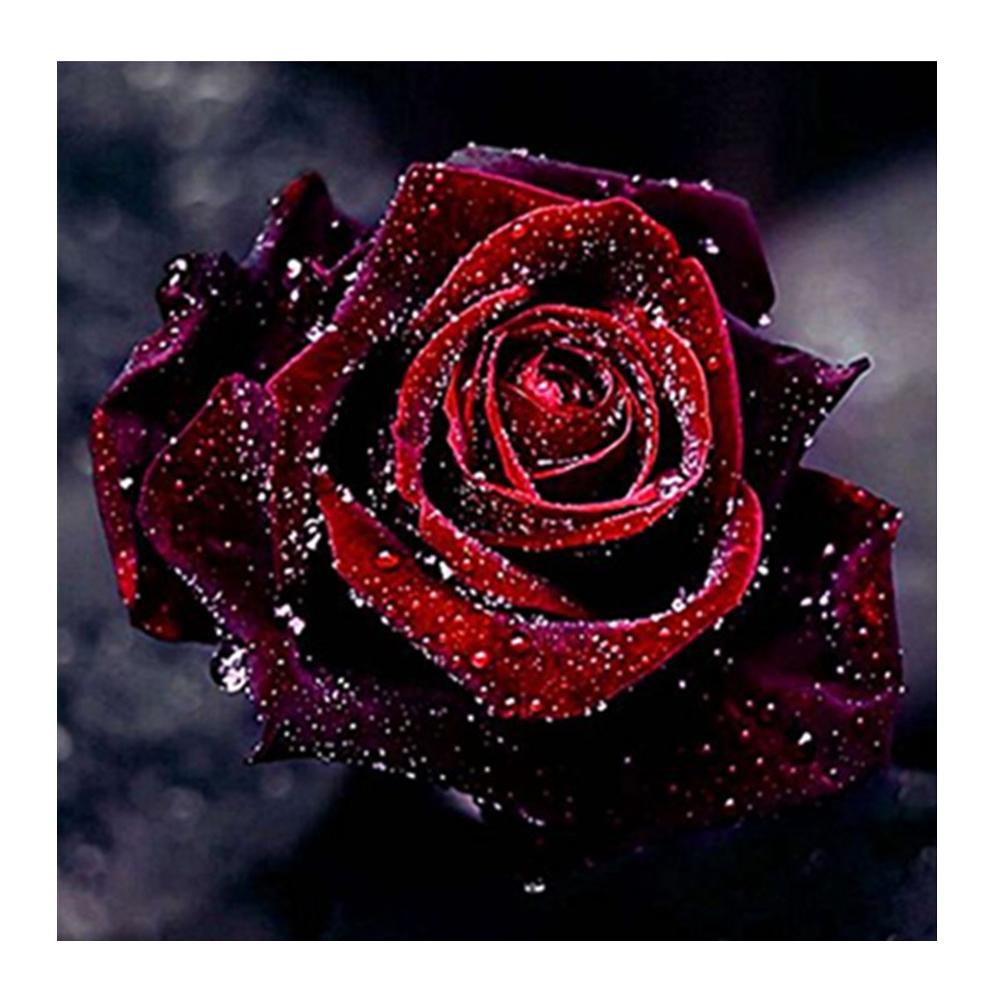 Kit per pittura con strass 5D fai da te Colorful Rose 
