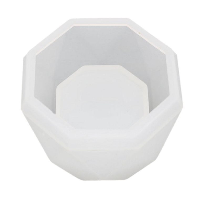 Flowerpot (Octagon) Silicone Mold - Baking