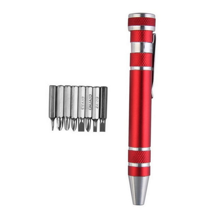 8 in 1 Multifunction Precision Pen Mini Screwdriver Hand Repair Tools Kit