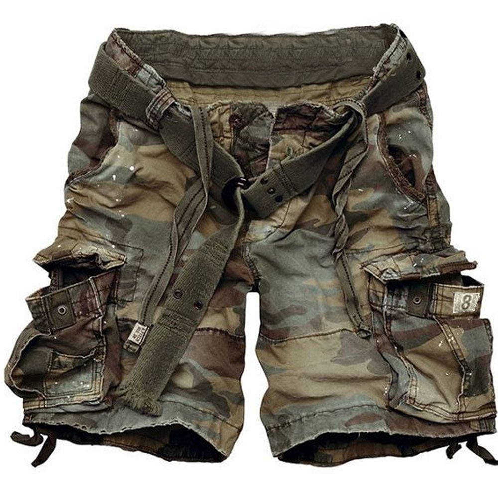 Mens Outdoor Camouflage Casual Shorts / [viawink] /