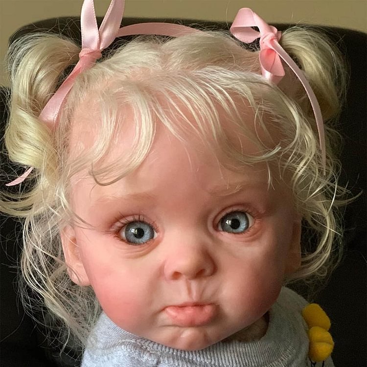  [New Series]20'' Real Lifelike Cloth Body Opened Eyes Reborn Toddlers Baby Doll Girl Named Gina - Reborndollsshop.com®-Reborndollsshop®
