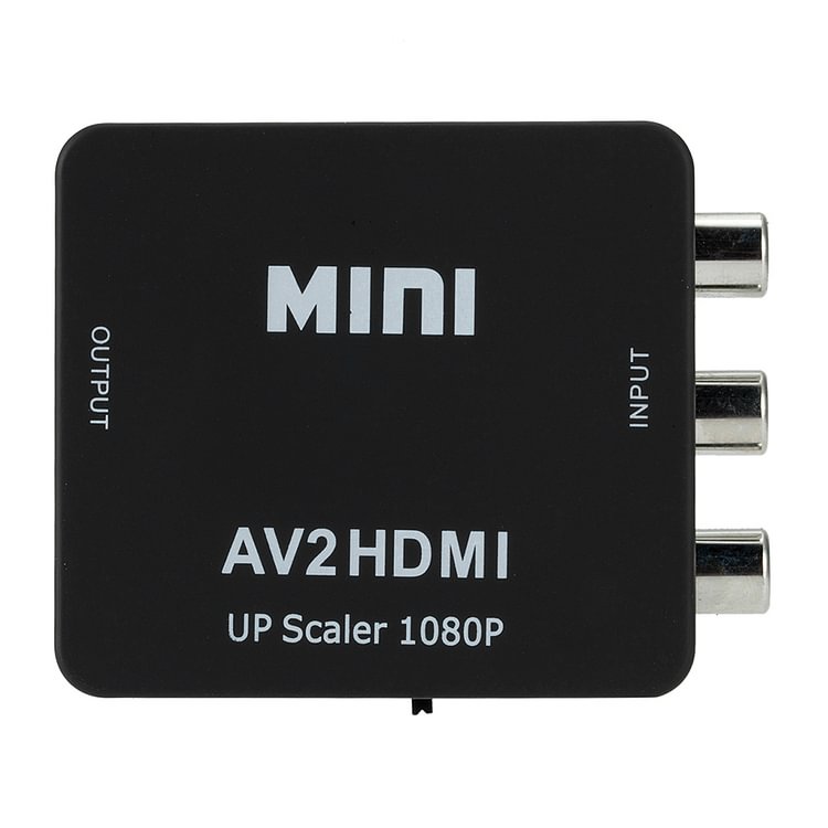 Av To Hdmi Scaler Adapter Hd Video Composite Converter Rca To Hdmi