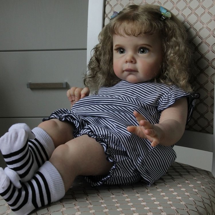  17'' Reborn Baby Girl Doll Kehlani Realistic Toys Gift Lover Toy - Reborndollsshop.com-Reborndollsshop®