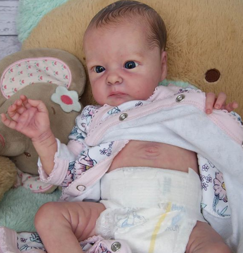 Life Like 17" Realistic Newborn Reborn Baby Girl Dolls for Children Toddler Donna by Creativegiftss® 2022 -Creativegiftss® - [product_tag]