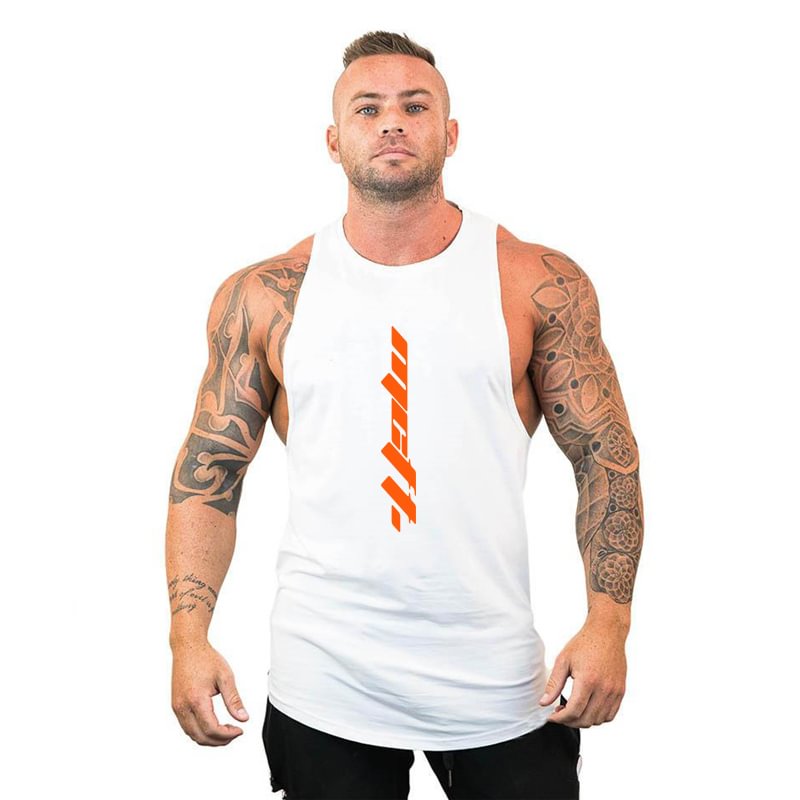 Mens Clothing Workout Casual Gym Tank Top-VESSFUL