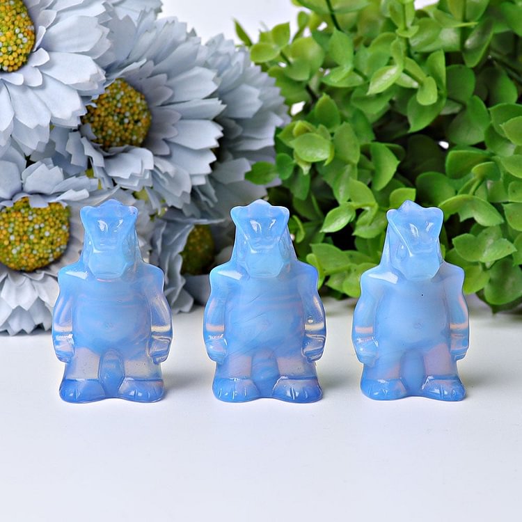 1.88" Blue Opalite Dinosaur Crystal Carving Crystal wholesale suppliers