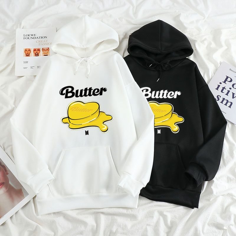 방탄소년단 Butter Album Candy Color Hoodie