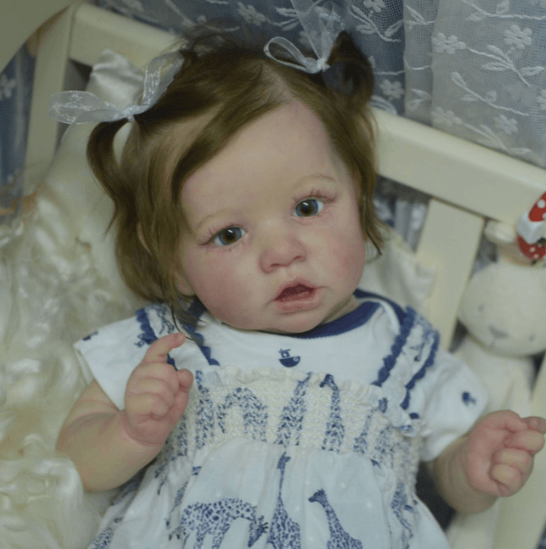 Mini Reborns 12 inch Silicone Sweet Reborn Baby Girl Doll Blair 2022 -Creativegiftss® - [product_tag]