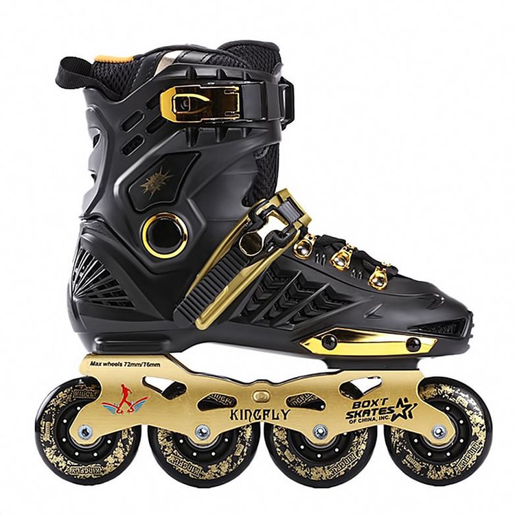 Weiqiu Dongchi Freeskates Inline Skates, Black+gold