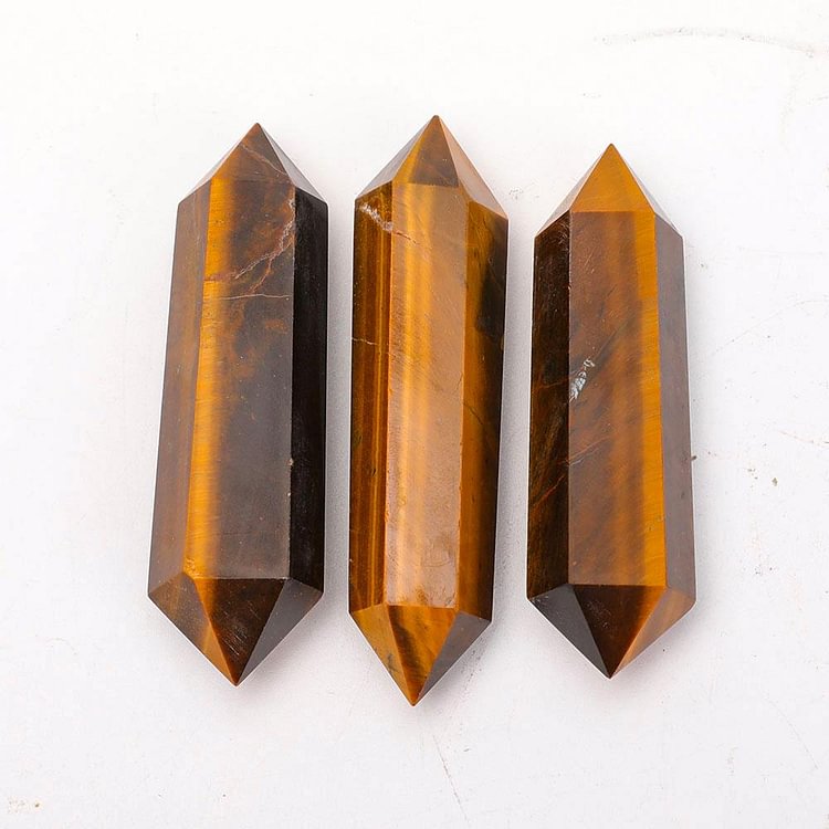 Tiger Eye Double Terminated Towers Points Bulk Crystal wholesale suppliers