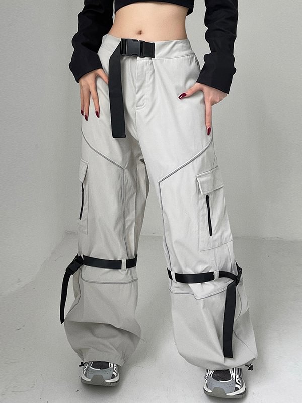 Fashion Statement Zipper Streamers Zipper Industrial Pants