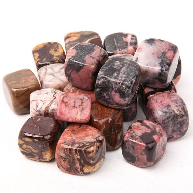 0.1kg Rhodonite Cubes Bag bulk tumbled stone Crystal wholesale suppliers