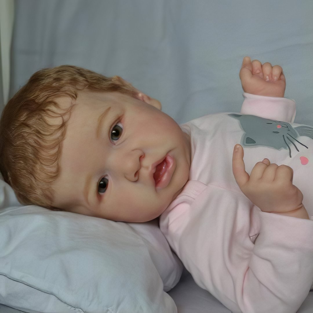 20'' Look Real Ember Reborn Baby Doll Girl, Birthday Present 2022 for Kids of All Ages -Creativegiftss® - [product_tag]