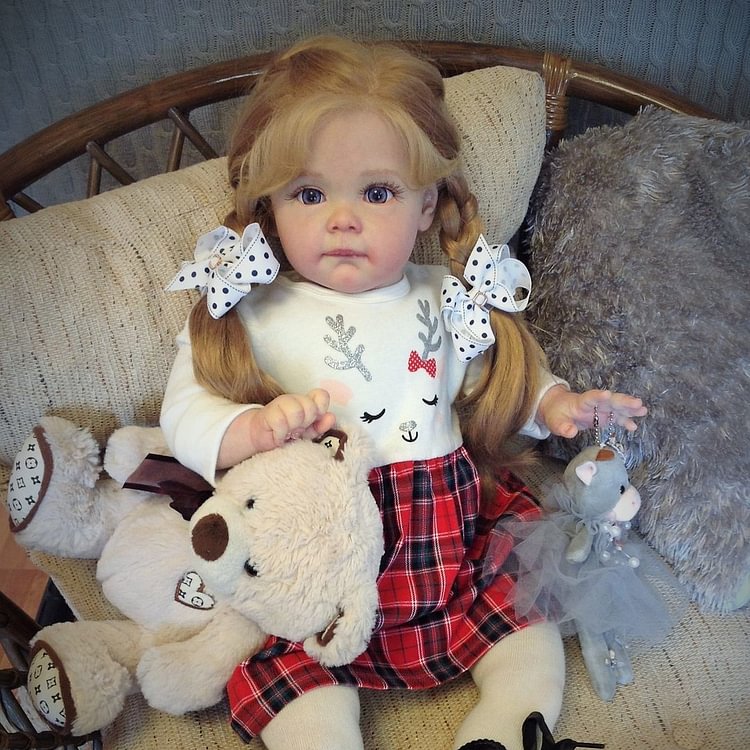  [Kids Toy Doll Gift Set] 17'' & 22" Real Lifelike Molly Reborn Baby Girl Doll - Reborndollsshop.com-Reborndollsshop®