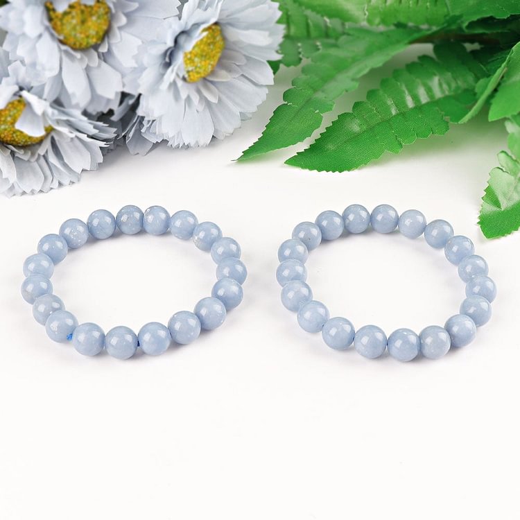 10mm Angelite Crystal Bracelet Crystal wholesale suppliers