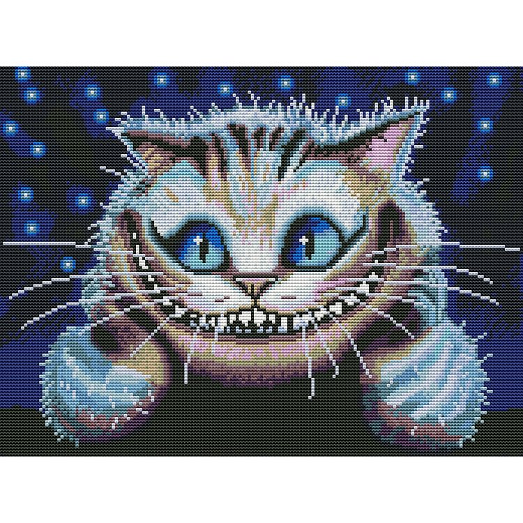 Cheshire Cats-11Ct Stamped Cross Stitch-46*36CM