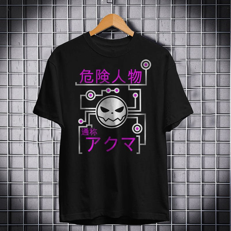 Cyberpunk Kanji Aesthetic T-Shirt / Techwear Club / Techwear