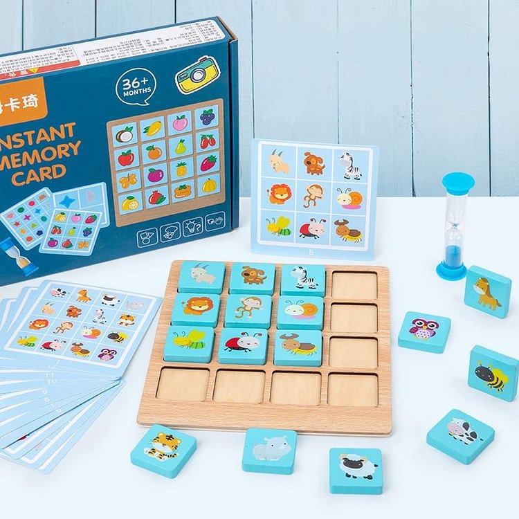 Montessori Memory Card Game-Mayoulove