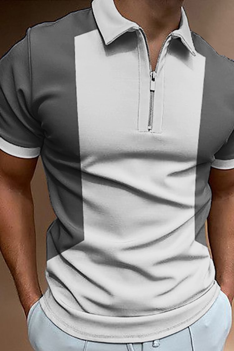 Tiboyz Casual Simple Fashion Polo Shirt