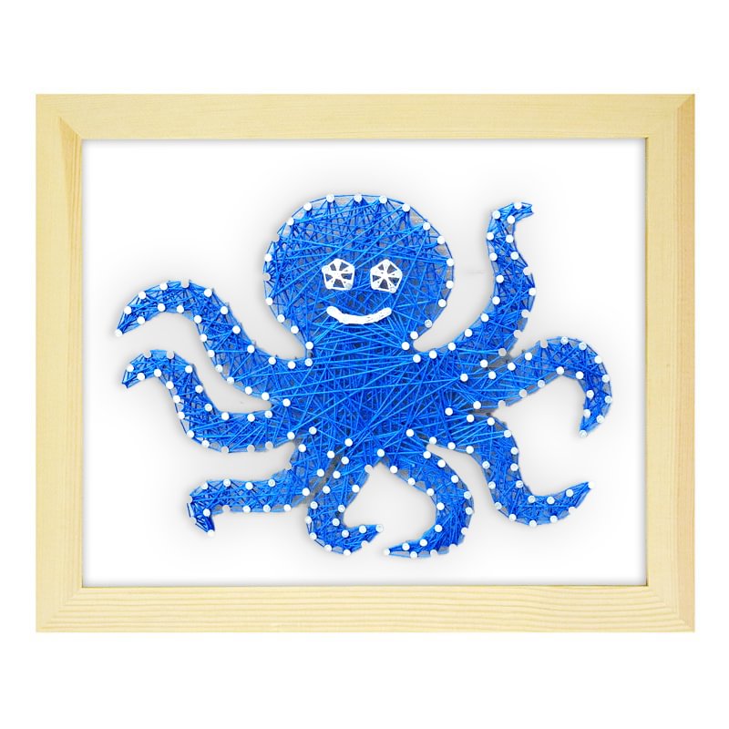 Octopus String Art Kit-Ainnpuzzle