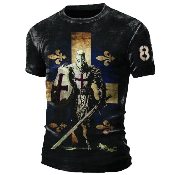 Mens Outdoor Assassins Creed Print Tactical T-shirt / [viawink] /