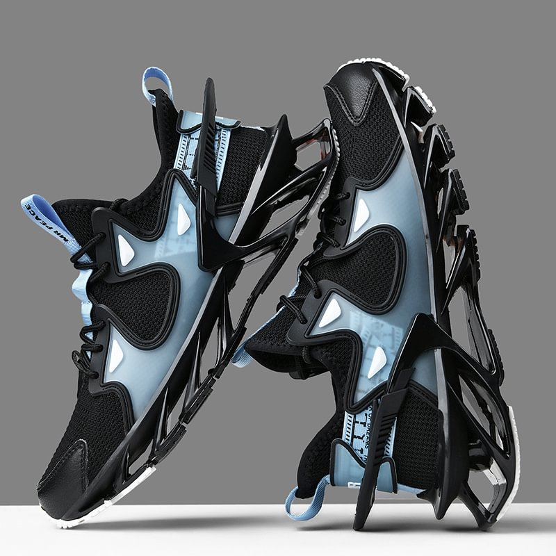 Men's Casual Shoes Breathable Flyknit Sneakers / Techwear Club / Techwear
