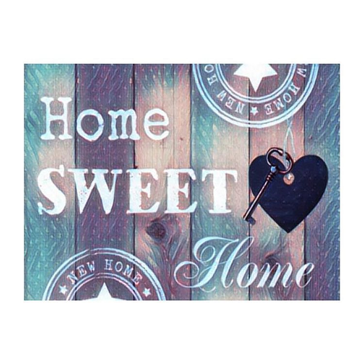 Home Sweet Home 5D bricolage pleine foret diamant peinture broderie point de croix