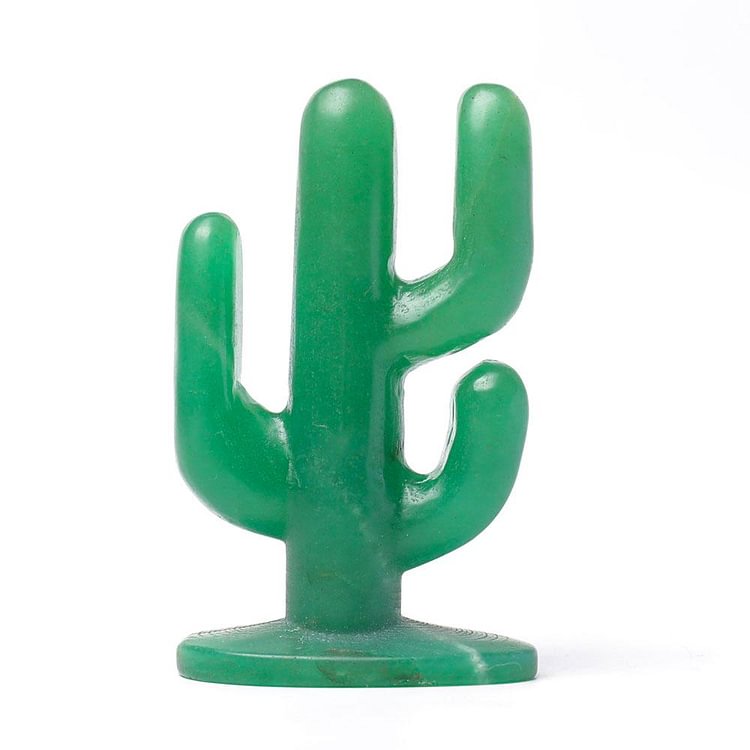 Natural Aventurine Cactus Carving Plants Bulk Crystal wholesale suppliers