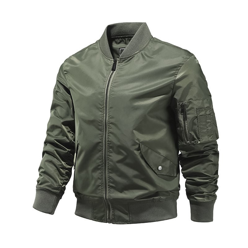 Livereid Men's Casual Zipper Comfortable Loose Jacket - Livereid