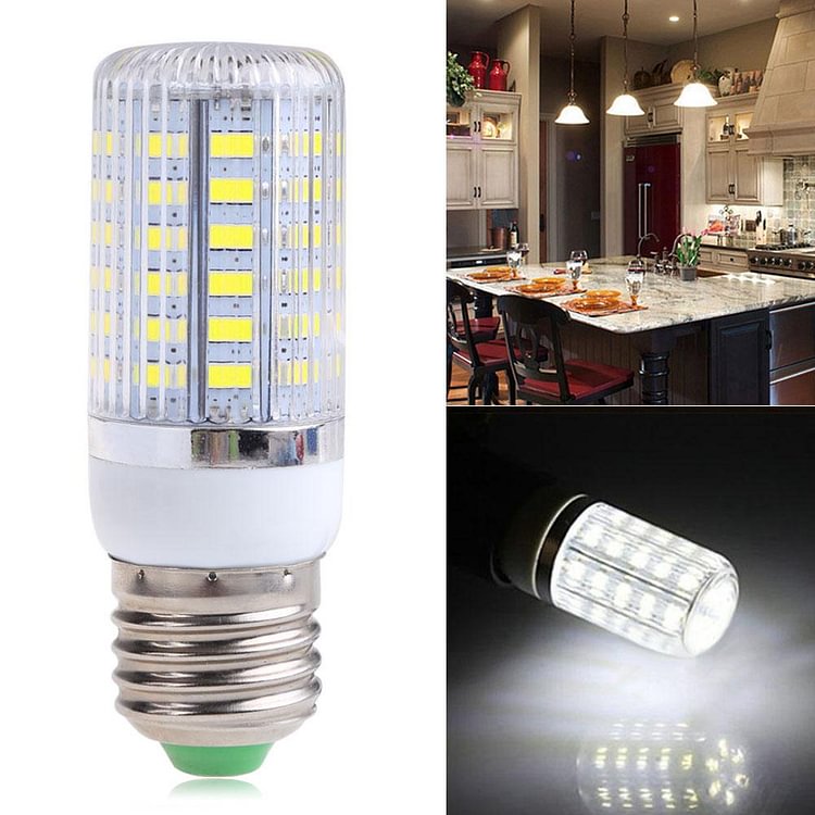 E27 12W 56Smd 5730 5630 Led Spot Light Corn Lamp Bulb Cool White Ac220V