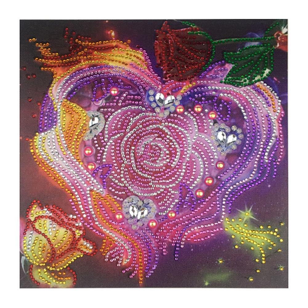 Partial Special Shaped Diamond Painting Flower Craft Kit