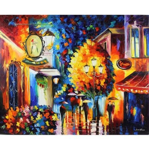 DIY Paint by Numbers Canvas Painting Kit for Kids & Adults - Autumn Nights、bestdiys、sdecorshop