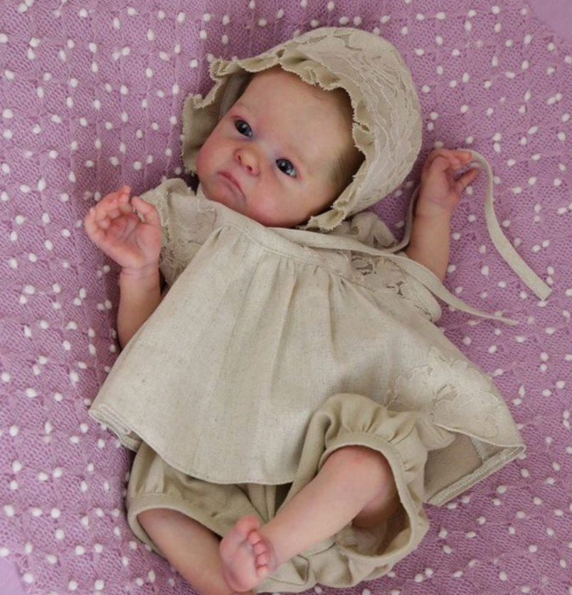 17" Jasmie Realistic Reborn Baby Girl Doll