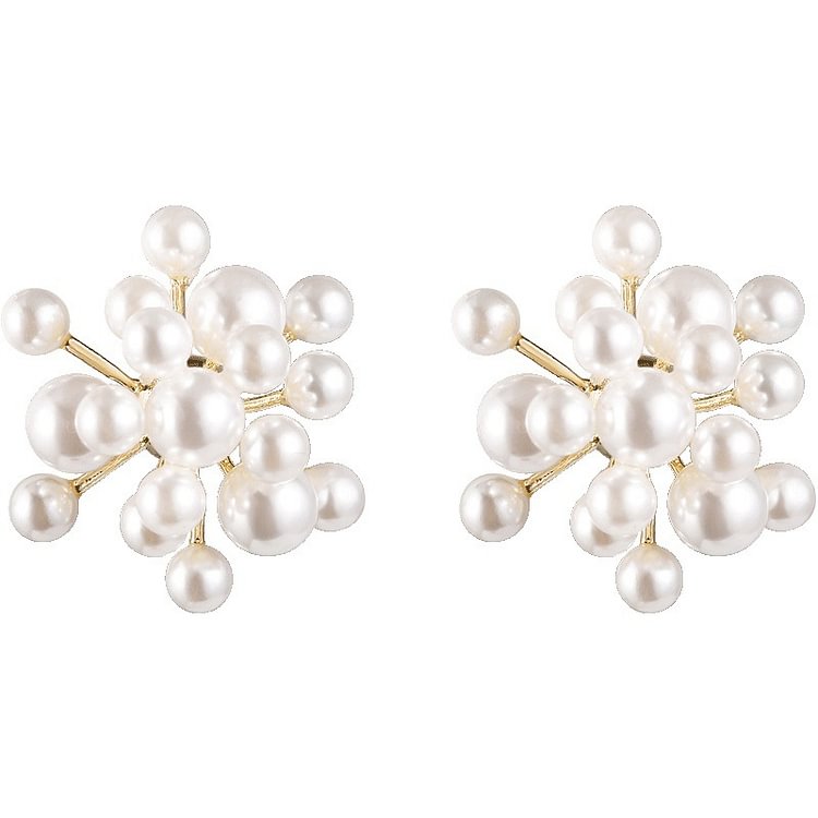 French Flower Cluster Earrings