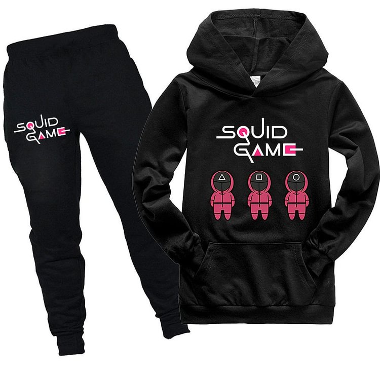 Mayoulove Kids game Hooded Shirt and Pants-Mayoulove