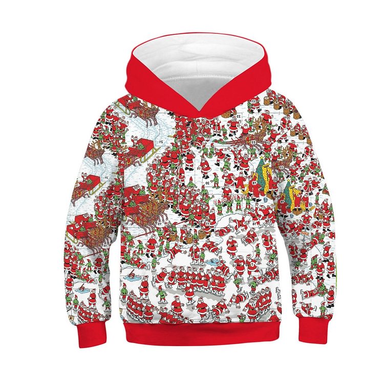 New Kids Christmas snowman 3D Hoodie Unisex Sweatshirt-Mayoulove