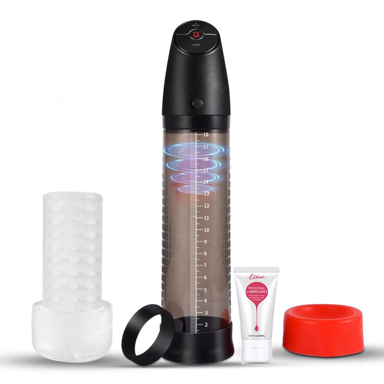 Penis Vacuum Pump with 2 in 1 Male Automatic Masturbation Sleeve