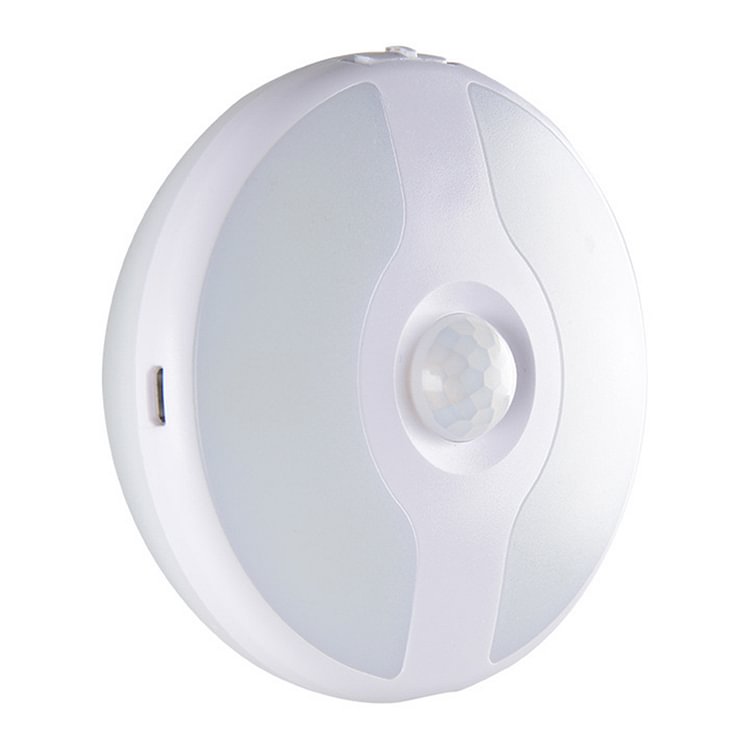 2pcs LED Induction Night Light Rechargeable Motion Sensor Lamp Closet Light