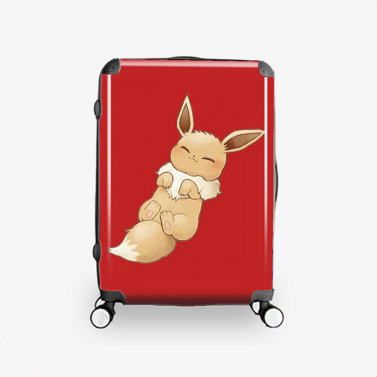 Cute Sleeping Eevee, Pokemon Hardside Luggage