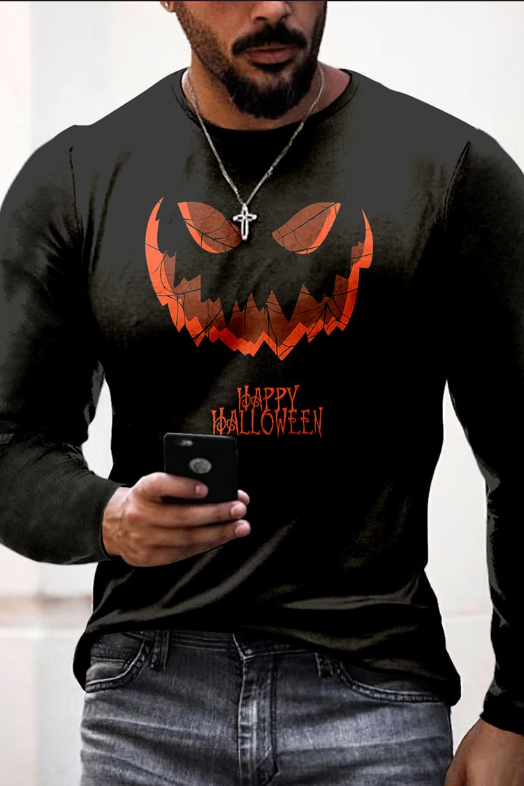 Tiboyz Happy Halloween Long Sleeve T-Shirt