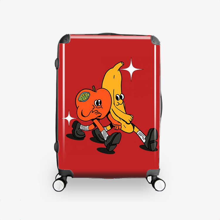 Apples and Bananas are Best Friends, Fruit Hardside Luggage