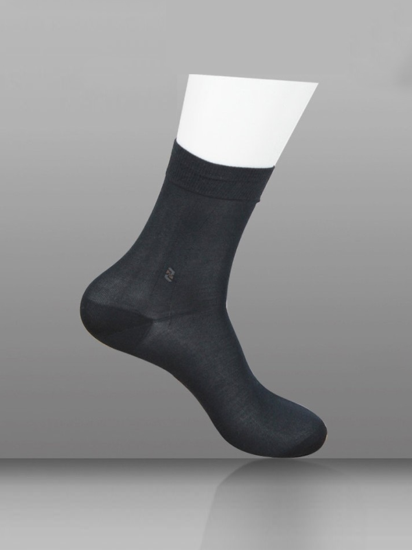 Men's Silk Socks Solid Thin Sweat-Proof Style