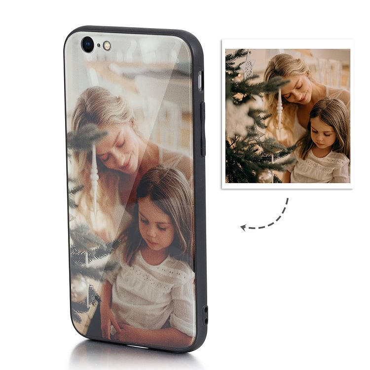 IPhone 6 Custom Photo Protective Phone Case Glass Surface