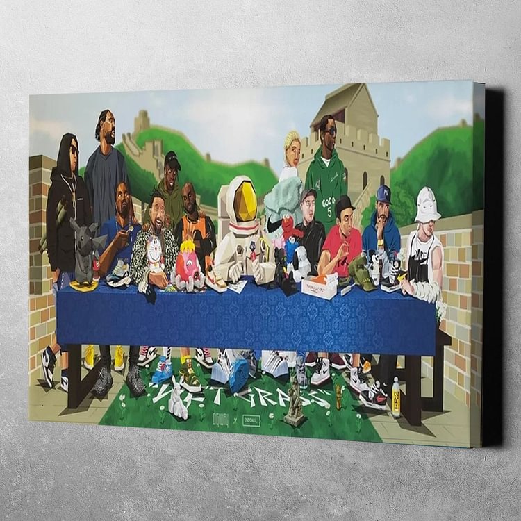The Hype Supper Canvas Wall Art