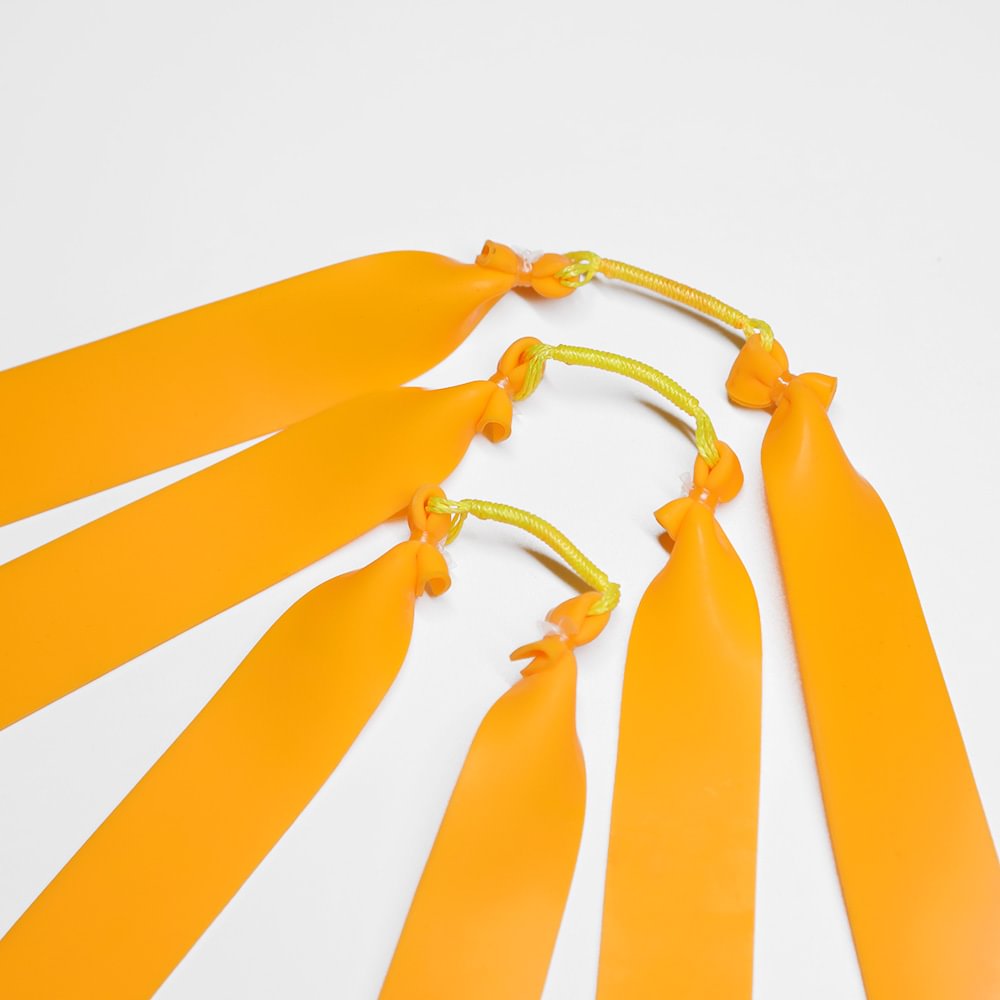 Snipersling Flat Rubber Band Sets For Darts Shooting (12 in Pack)